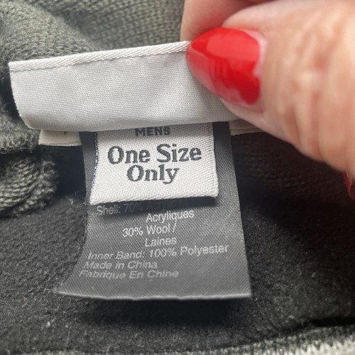 Obermeyer Ski Hat Gray Men’s One Size - Picture 5 of 6