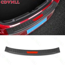 For Mazda 3 Axela 2019carbon Fiber Steel Outer Rear Bumper Protector Sill Decor For Mazda 3 Axela 2019carbon Fiber Steel Outer Rear Bumper Protector Sill Decor