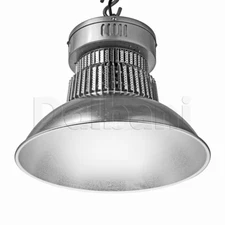 High Bay Commercial Light Fixture 150W Silver Aluminum 3030 SMD .9 PF 6000K