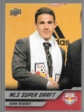 2011 Upper Deck Soccer John Rooney RC #185 Red Bull New York 