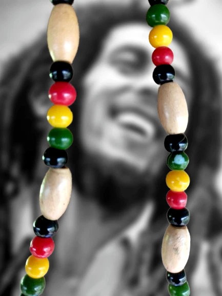 Exotic & Trendy Handmade Rasta Beaded Necklace - Authentic Jamaican Reggae  Jewelry - Unique Rastafarian Accessory (Rasta 24 Inches) | Amazon.com