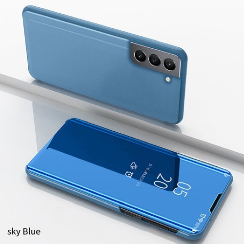 Smart View Mirror Flip Stand Case Cover Samsung S25 S24 FE S23 S22 S21 S20 Ultra - Picture 17 of 18