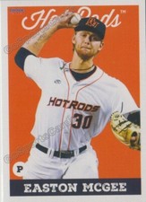2019 Bowling Green Hot Rods Easton McGee RC Rookie Tampa Bay Rays