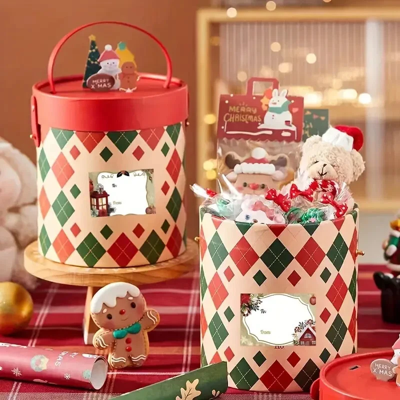 30 件圣诞礼物标签贴纸套装,6 件独特大箔设计,标签 — 第 4/4 张图片