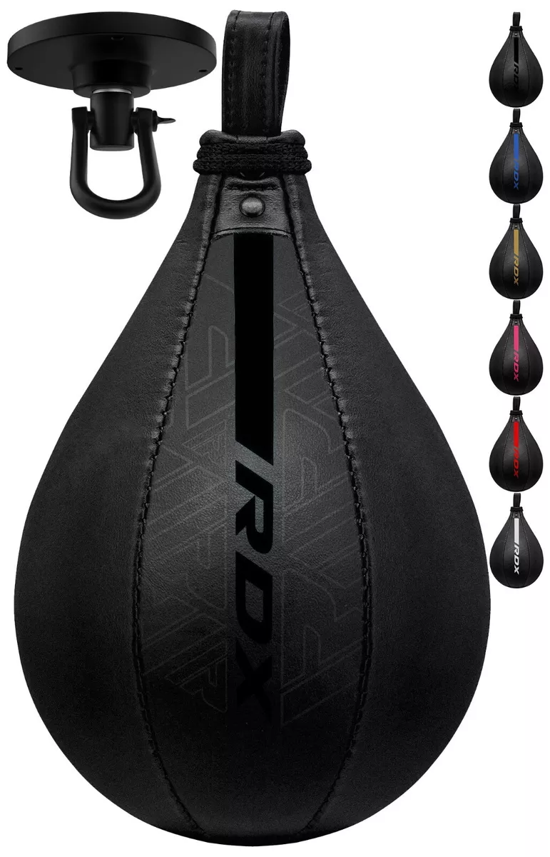 RDX Speed Pear Ball Adulte Punching Ball Maya Hide en Cuir Pour d