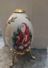 LENOX China Treasures Collection Egg With Stand Made in USA 1994