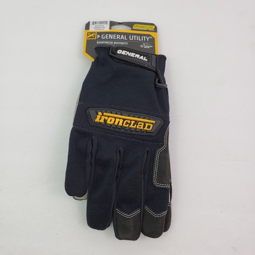 Ironclad Mens Size XL Black General Utility Reinforced Dexterity Gloves - Picture 2 of 7