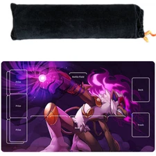 Infernape Pokemon Playmat TCG Card Game Play Mat Gaming Desk Mat Mouse Pad _n86
