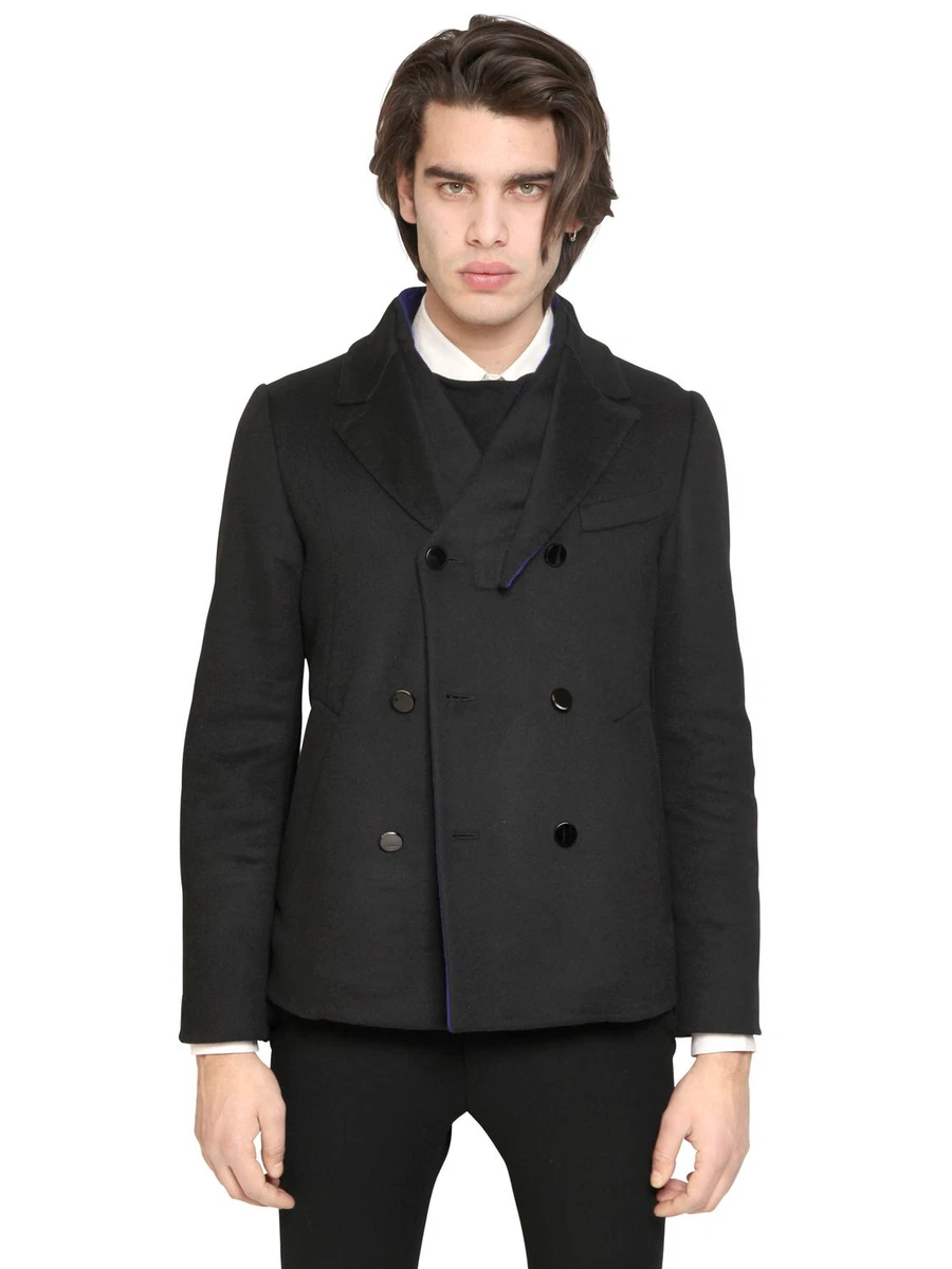 Lightweight pea coat top