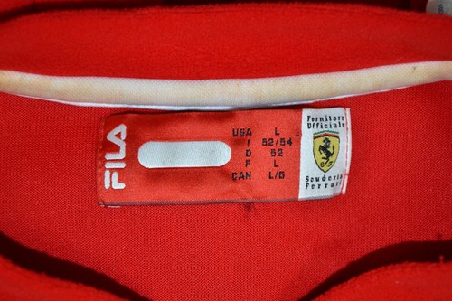 SCUDERIA FERRARI RACING TEAM FORMULA 1 F1 ONE SWEAT TOP SCHUMACHER ERA SIZE L - Picture 7 of 7