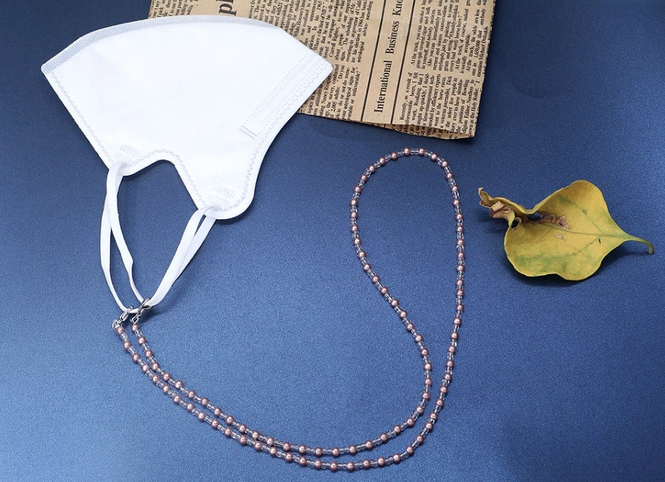 Анти потеря лицо маска держатель/маска ремень/уши предохранитель ожерелье/настоящий ручной работы - Изображение 3 из 4