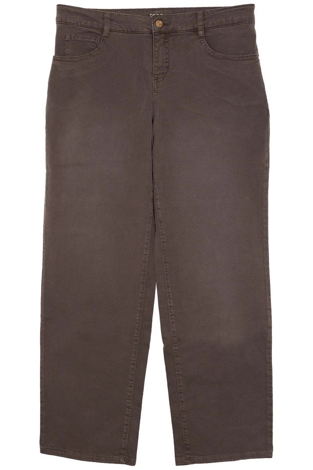 MAC Gracia Stretchjeans Feminine Fit Straight Leg Jeans Hose Damen Denim Braun