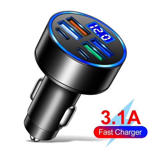 Chargeur Universel Pour Voiture 80W - Adaptateur Allume-cigare 12V Vers 15-24V Pour Ordinateur Portable, Nombreux Modèles Compatibles