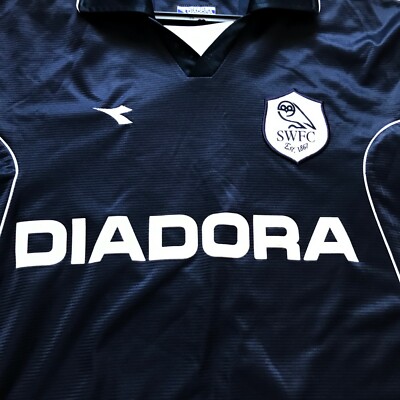 Sheffield Wednesday 2002 - 2003 Away football shirt jersey Diadora