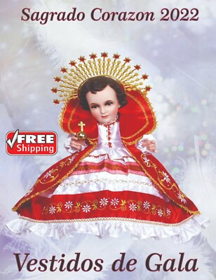 Sagrado Corazon Gala,Ropa Nino Dios, Baby Jesus clothing,baby
