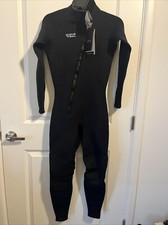 Dive Sail Black Zip Neoprene 3MM Full Wet Suit Size 'S'