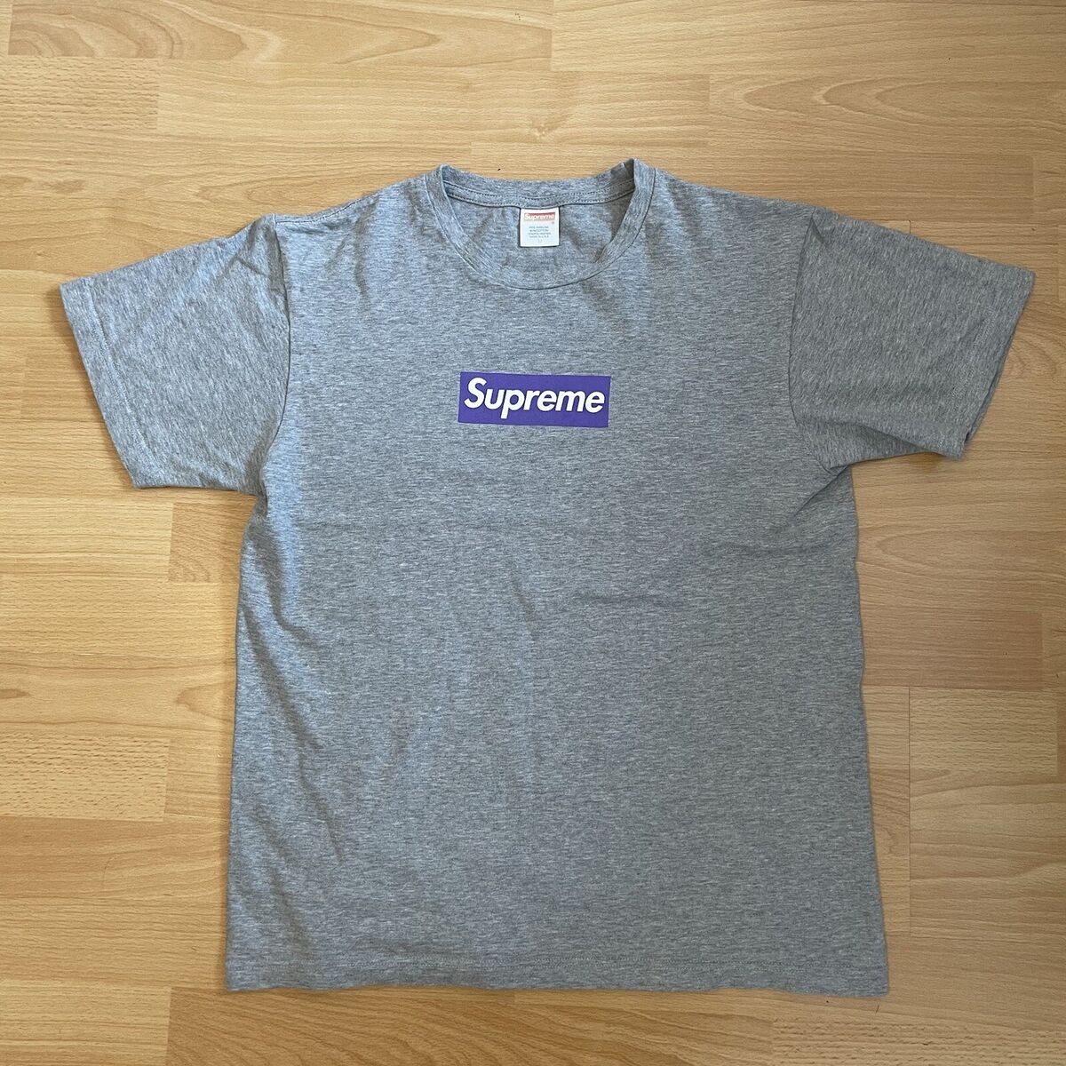 1998 Supreme Purple On Grey Box Logo T Shirt Medium | eBay 1998 Supreme Purple On Grey Box Logo T Shirt Medium | eBay