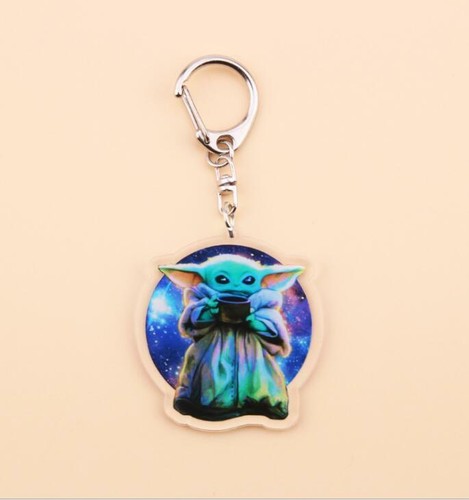 Neu Posten 35 Stck. Cartoon Yoda Mix Acryl Kinder schöner Schlüsselanhänger Schlüsselanhängsel Kinder Geschenk - Bild 4 von 4