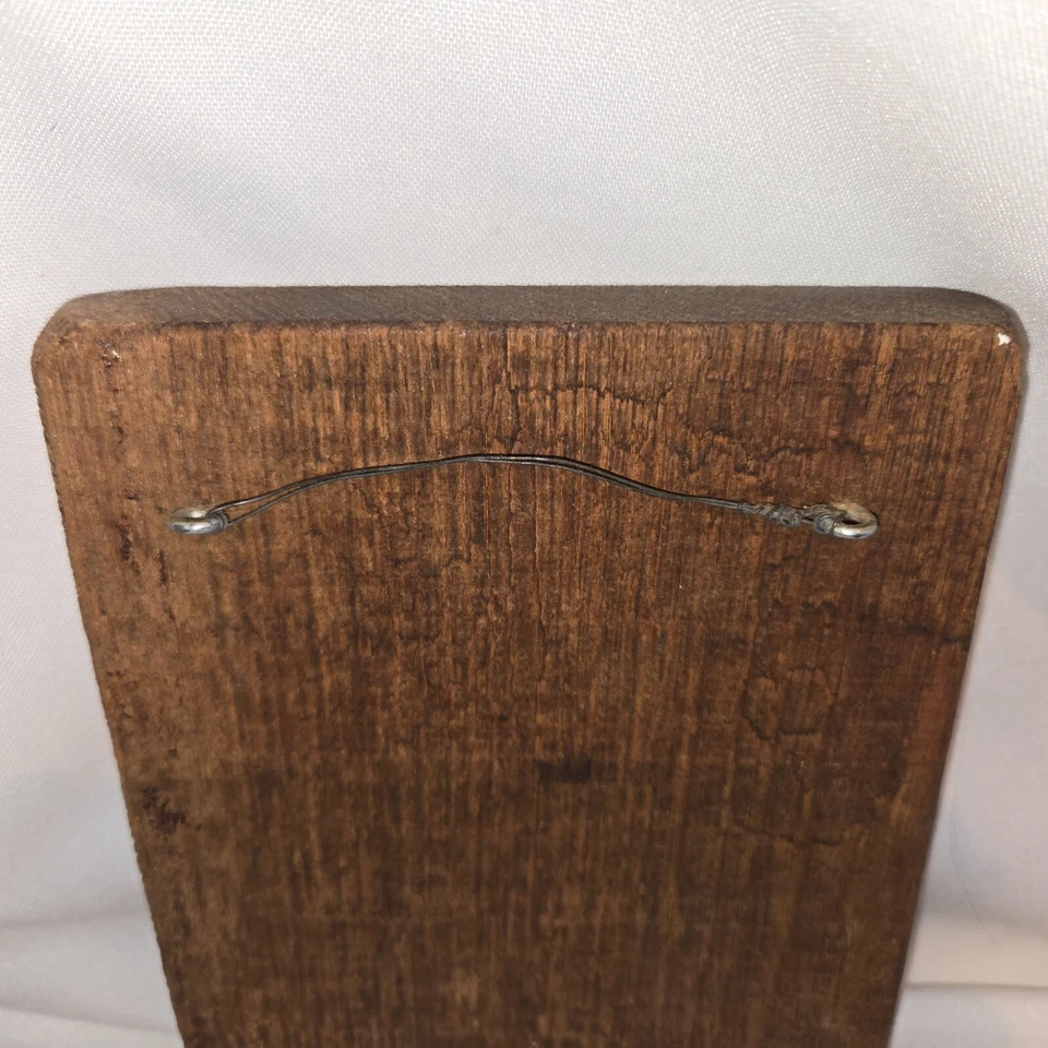 VINTAGE TURKEY PATTERN WOODEN COOKIE CANDY MOLD - Image 4 of 4