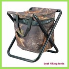 Caribee STOOL Portable + Cooler Drink Bag Seat Camping Picnic Beach Chair Camo