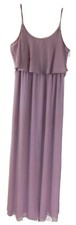 Show Me Your Mumu Women's Large Maxi Dress Caitlin Chiffon Antique Rose EUC