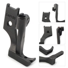 Left Toe Zipper Foot Set For Walking Foot 111W / 206RB / LU-563 #240133+240153