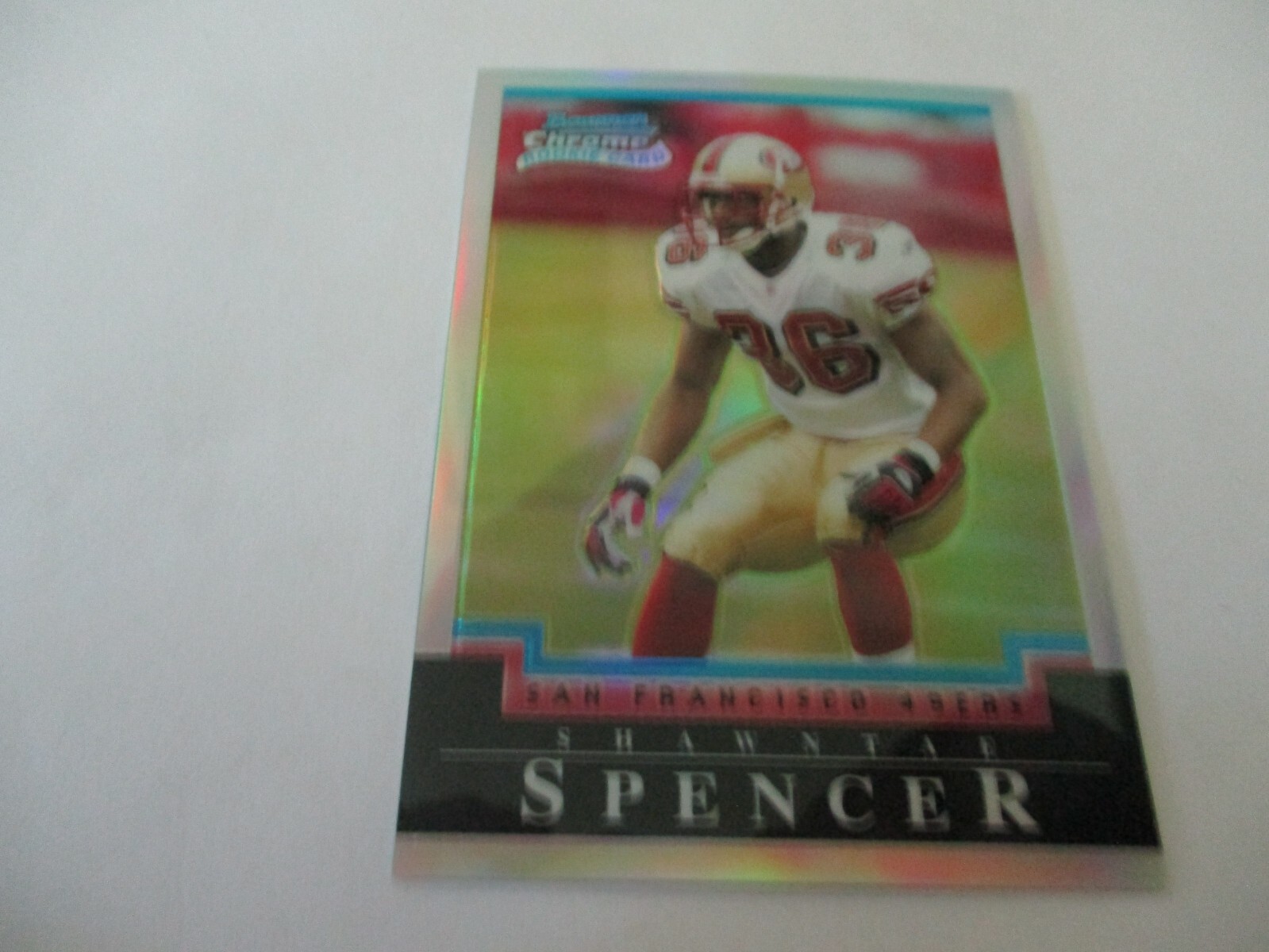 Tommie Harris Bowman Chrome #112 Refractor