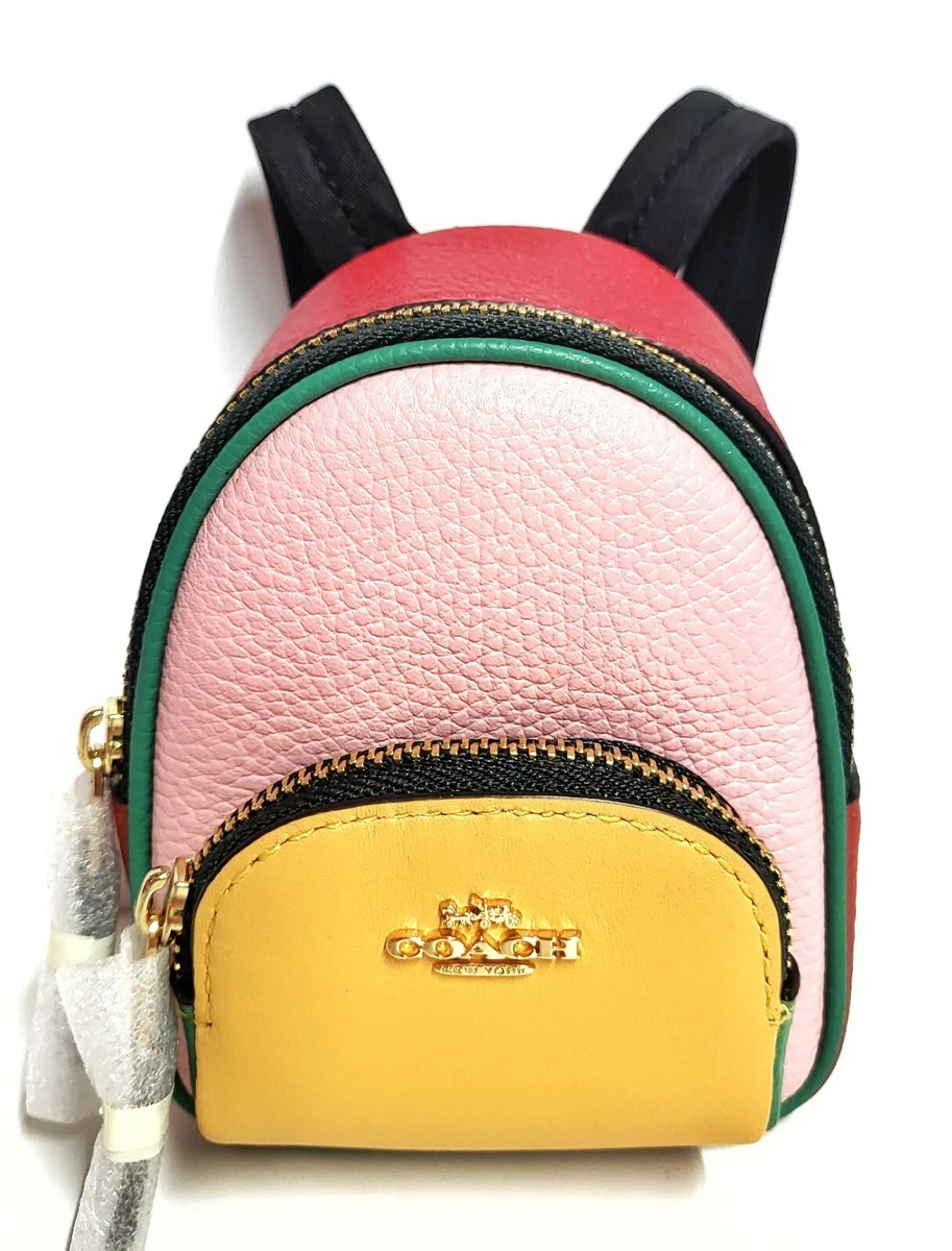 Coach, Bags, Coach Mini Backpack Keychain Bag Charm