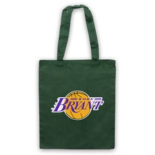 KOBE BRYANT LA STYLE LOGO ICON BASKETBALLER 24 MAMBA TOTE BAG LIFE SHOPPER
