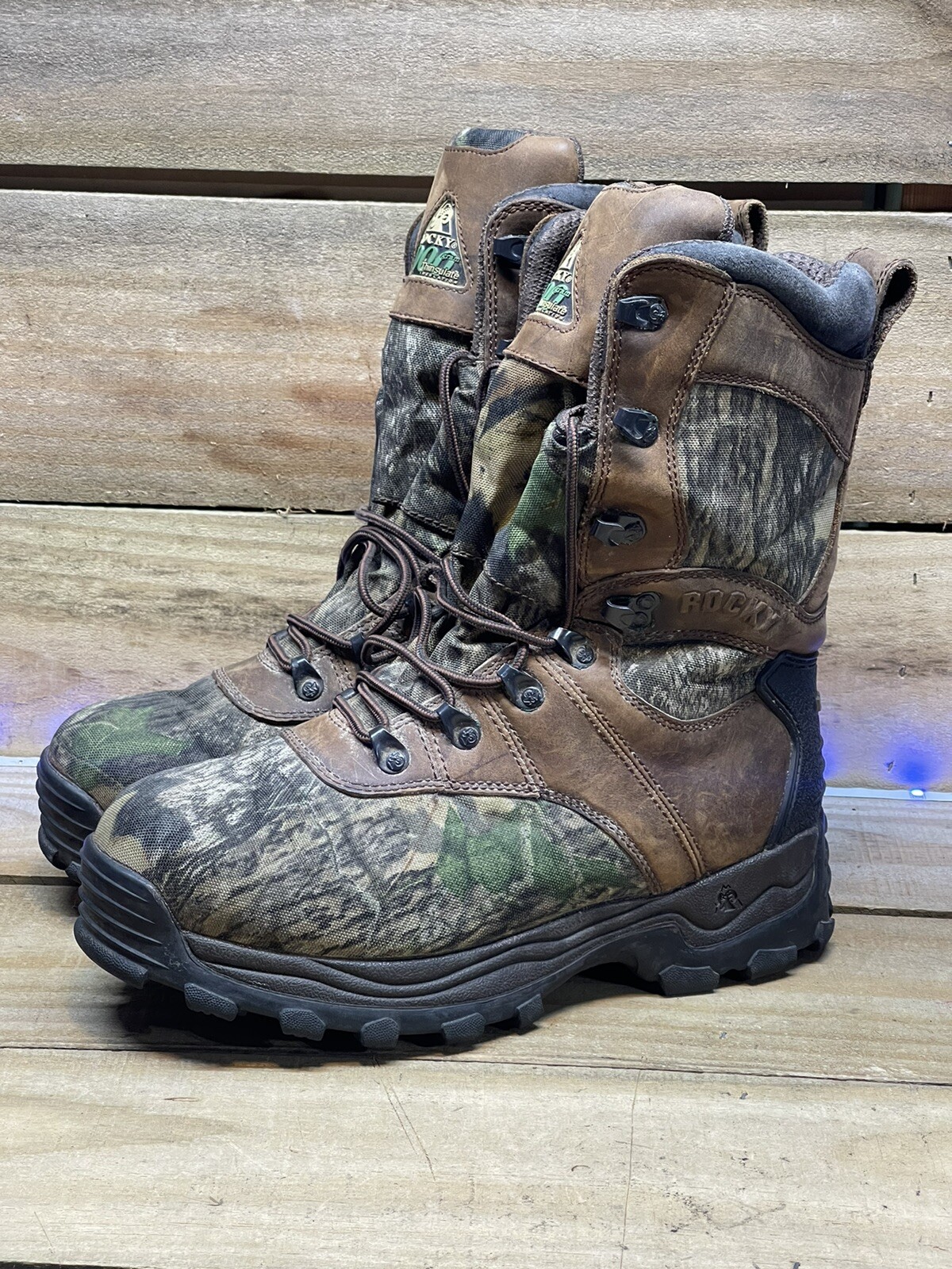 ROCKY Mens 9 Hunting BOOTS Waterproof 