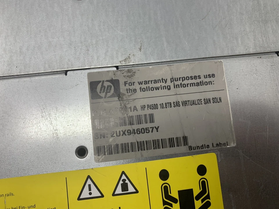 HP Proliant DL185 G5 Server AMD Opteron 2376 @ 2.3GHz 2GB RAM No HD/OS 82824F1 - Image 3 of 4