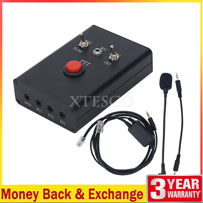 DIH-1 Multifunctional Radio Microphone Accessory for Universal Shortwave Radio