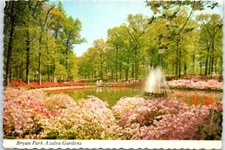 Postcard - Bryan Park Azalea Gardens - Richmond, Virginia