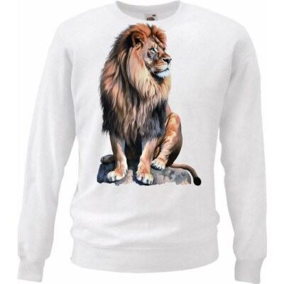 Sweatshirt Sweater Löwe Afrika Löwin Löwen Baby Simba Lion King Safari Ra 404140