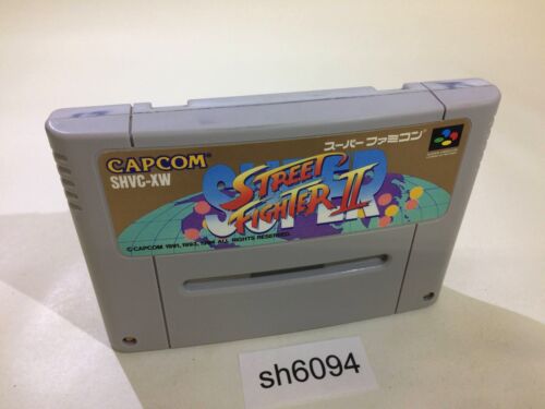 sh6094 Super Street Fighter II 2 SNES Super Famicom Japan - Picture 1 of 2