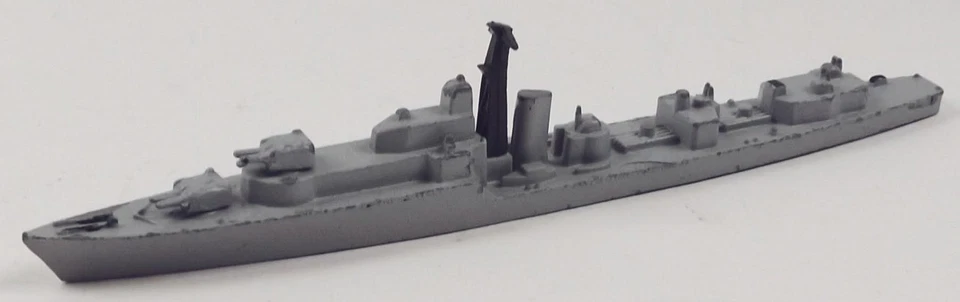 Tri-ang Minic M779 British Destroyer Alamein 1948 (Gray) 1/1200 Scale Model Ship - Image 2 of 2