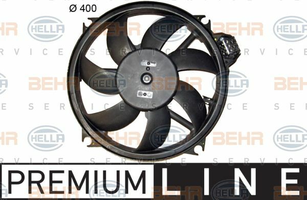 Hella LüFter MotorküHlung MotorlüFter KüHlerlüFter Renault ScéNic Megane III-image