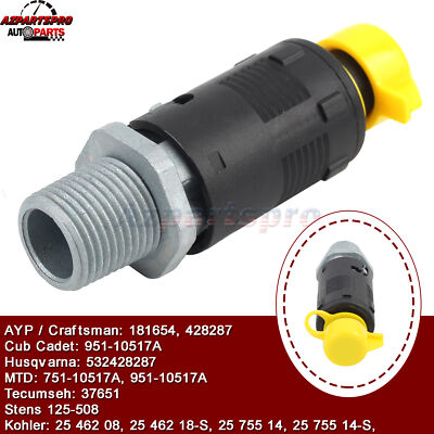 Lawn Tractor Mower Oil Valve Compatible KOHLER 25 755 14-S:Various - Foto 4