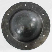 Hand-Forged Medieval Iron Viking Shield Boss -- Heavy 12g Dark Steel Umbo Armor