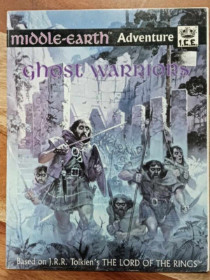 Middle-Earth Role Playing MERP, Rolemaster - Ghost Warriors - I.C.E. - 1990