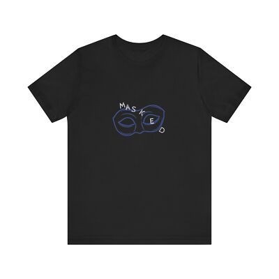 Masked Unisex Jersey Short Sleeve Tee S - 3XL