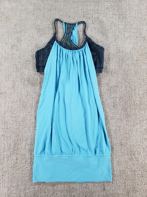 Lululemon No Limits Tank Top 4 Blue Sports Bra Top