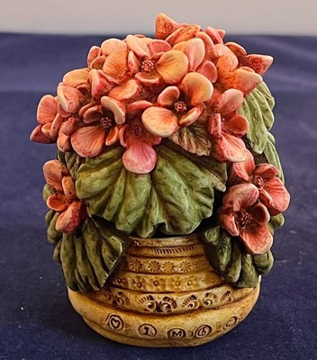 Harmony Kingdom ~ Begonia ~ Color Sample ~ Rare ~ Harmony Garden