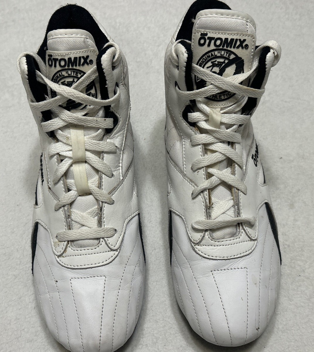 OTOMIX Weightlifting White High Top Gym Lifting Shoes MX4000  display picture 1