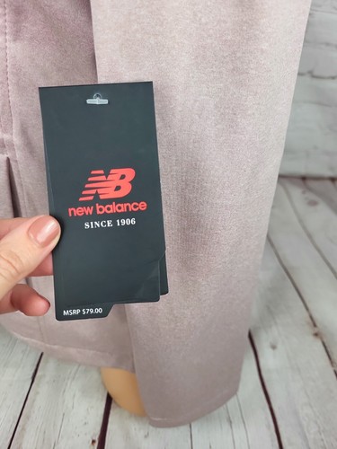 New Balance Womens Size Large Rain Jacket Athletic Windbreaker Pink - Picture 10 of 14
