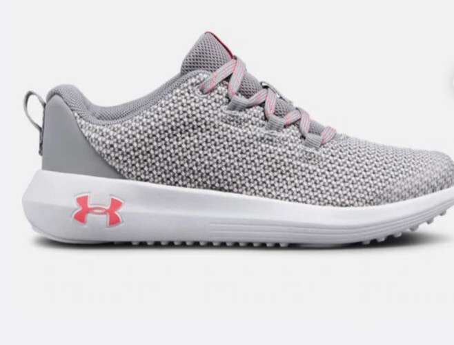 Under Armour Girls UA Ripple Grey Toddler Girls Sneaker Shoes Sz