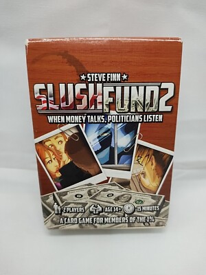 Slush Fund 2 Dr Finns Games Card Game Complete