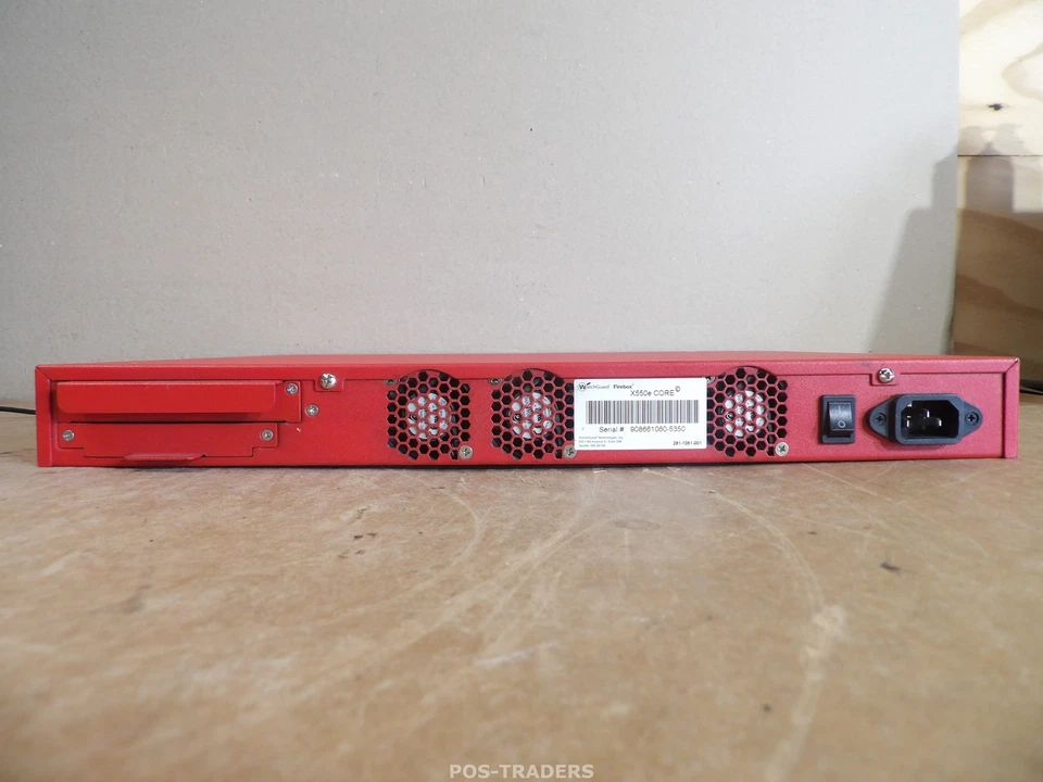 Firebox Watchguard X Core X550E 4 Port VPN Firewall Appliance - INCL RACK EARS  - Image 4 of 4