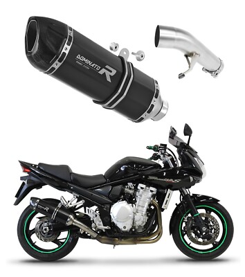 2007 GSF 1250 N / S BANDIT - 2016 HP1 BLACK DOMINATOR exhaust terminal