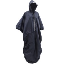 Raincoat Outdoor Cover Wheelchair Navy Water Proof Reflective